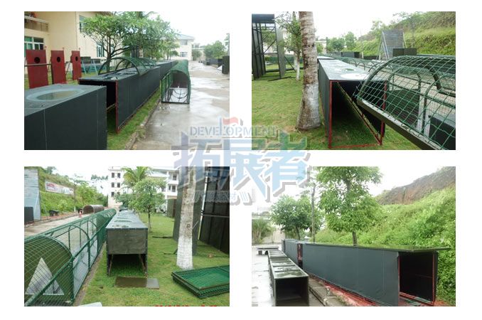 瓊海某消防支隊(duì)心理行為訓(xùn)練場建成